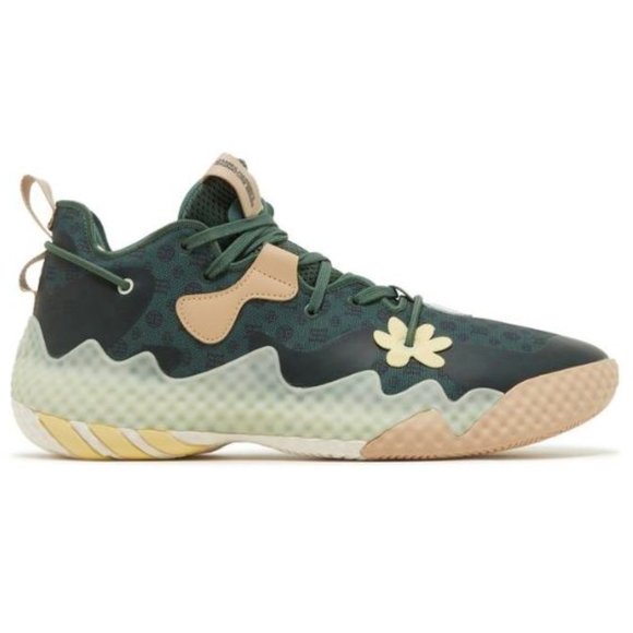 Adidas Harden Vol. 6 \'Green Oxide Monogram\' GW9032 Basketball size 10.5 main image 8